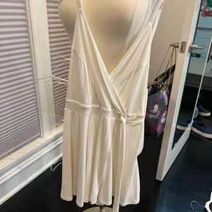 Urban white romper